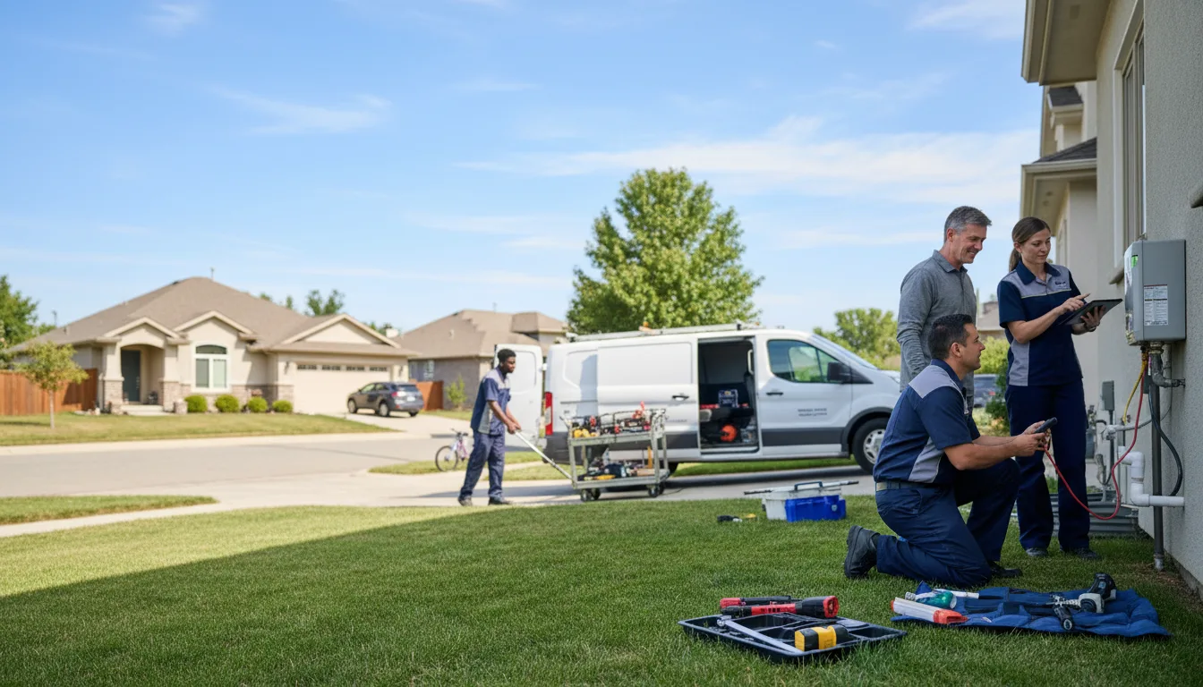 Tankless water heater service in Sharon, VT